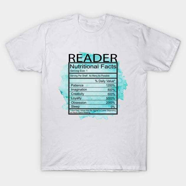 Reader T-Shirt by Library Of Chapters